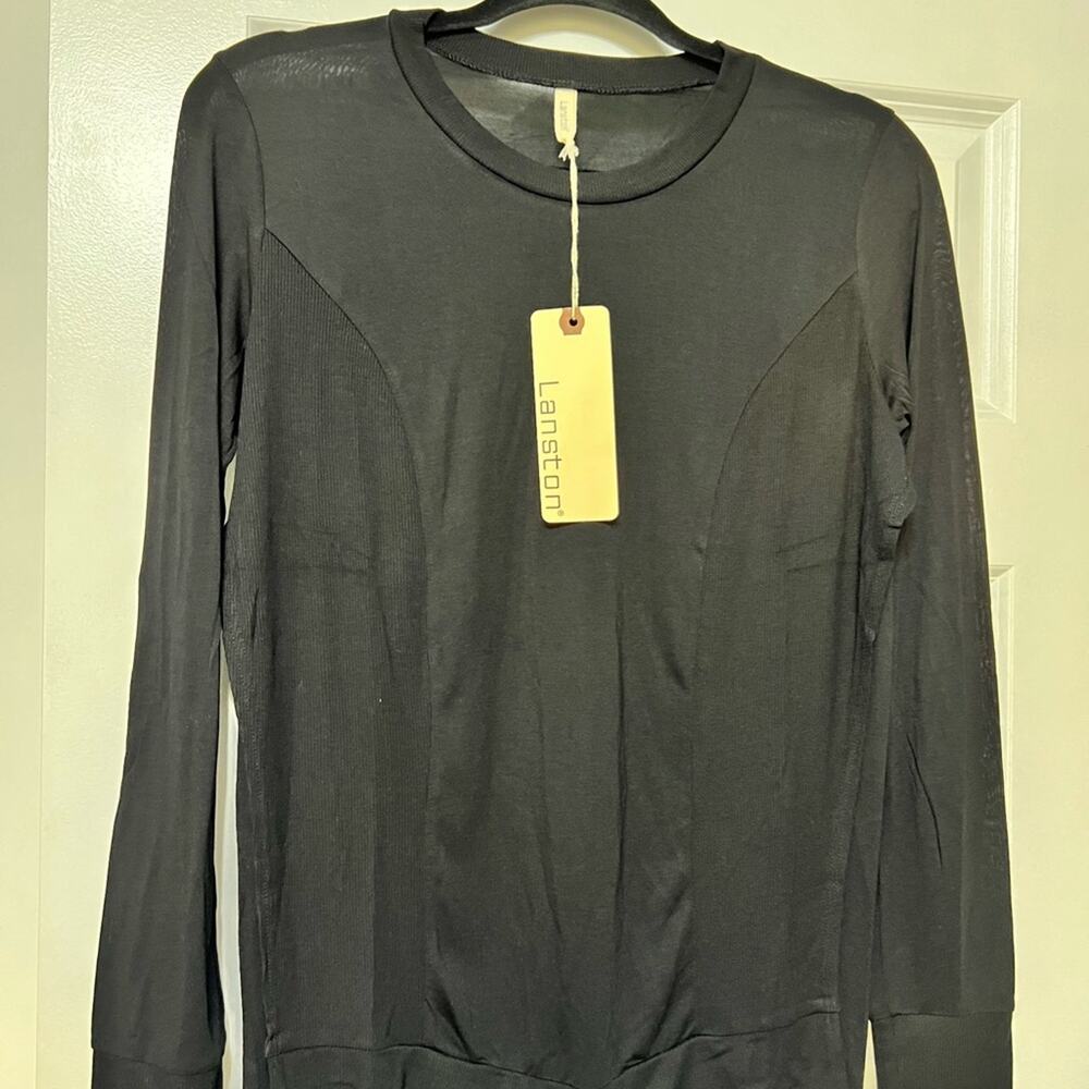 NWT Lanston Black Women's Blouse (XS)
